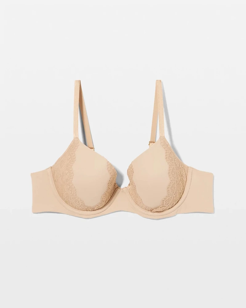 Enchanting Lace Trim Bra