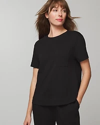 Short-Sleeve Pocket Pajama Tee