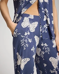 Cropped Pajama Pants