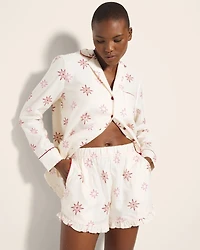 Super Soft Ruffle Pajama Short