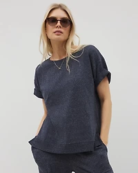 Relaxed Short Sleeve Top