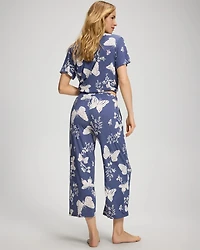 Cropped Pajama Pants