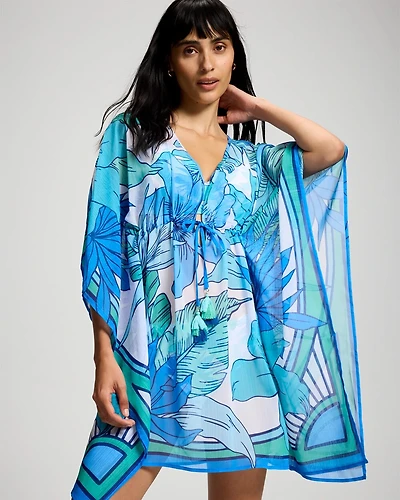 Riviera Retreat Chiffon Caftan