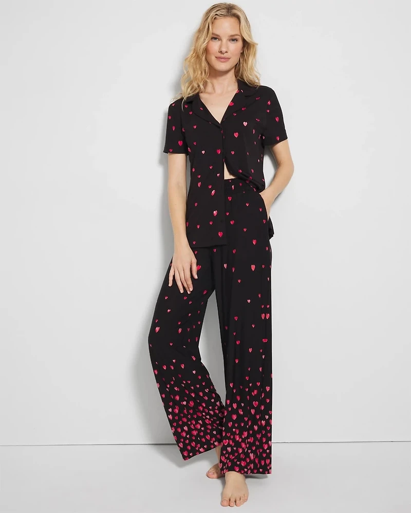 Wide Leg Pajama Pants