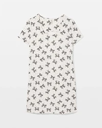 Short Sleeve Scoop Neck Sleepshirt