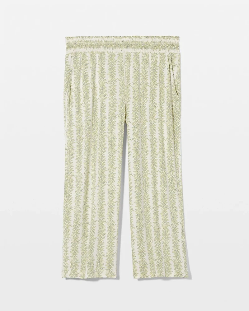 Cropped Pajama Pants