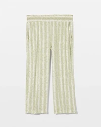 Cropped Pajama Pants