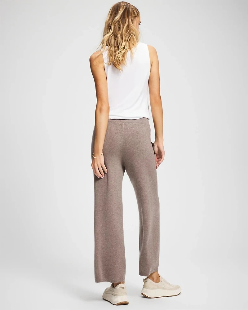 Premier Knit Sweater Wide Leg Pant