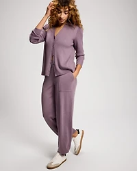 Premier Knit Rib Barrel Pants