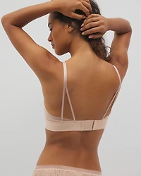 Triangle Bralette with Lace
