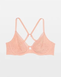 Soma Unlined Perfect Coverage Bra with Stretch Lace