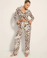 Printed Pajama Pants