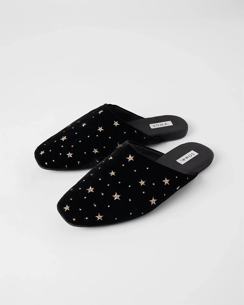 Embroidered Slippers
