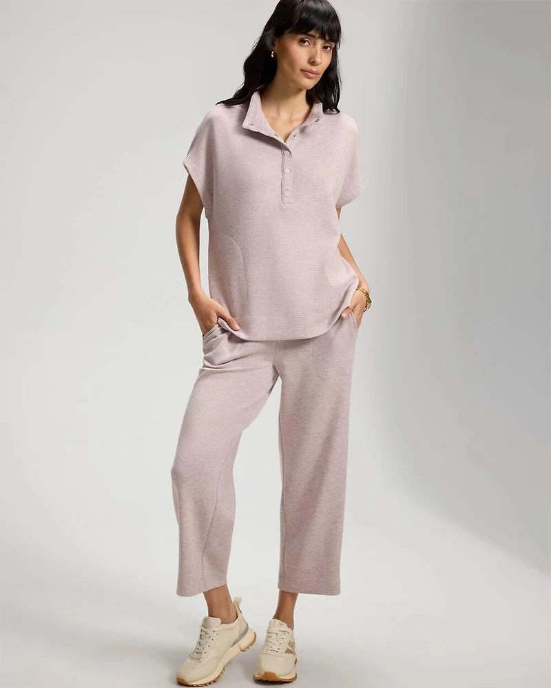 Modern Modal Quarter-Zip Short Sleeve