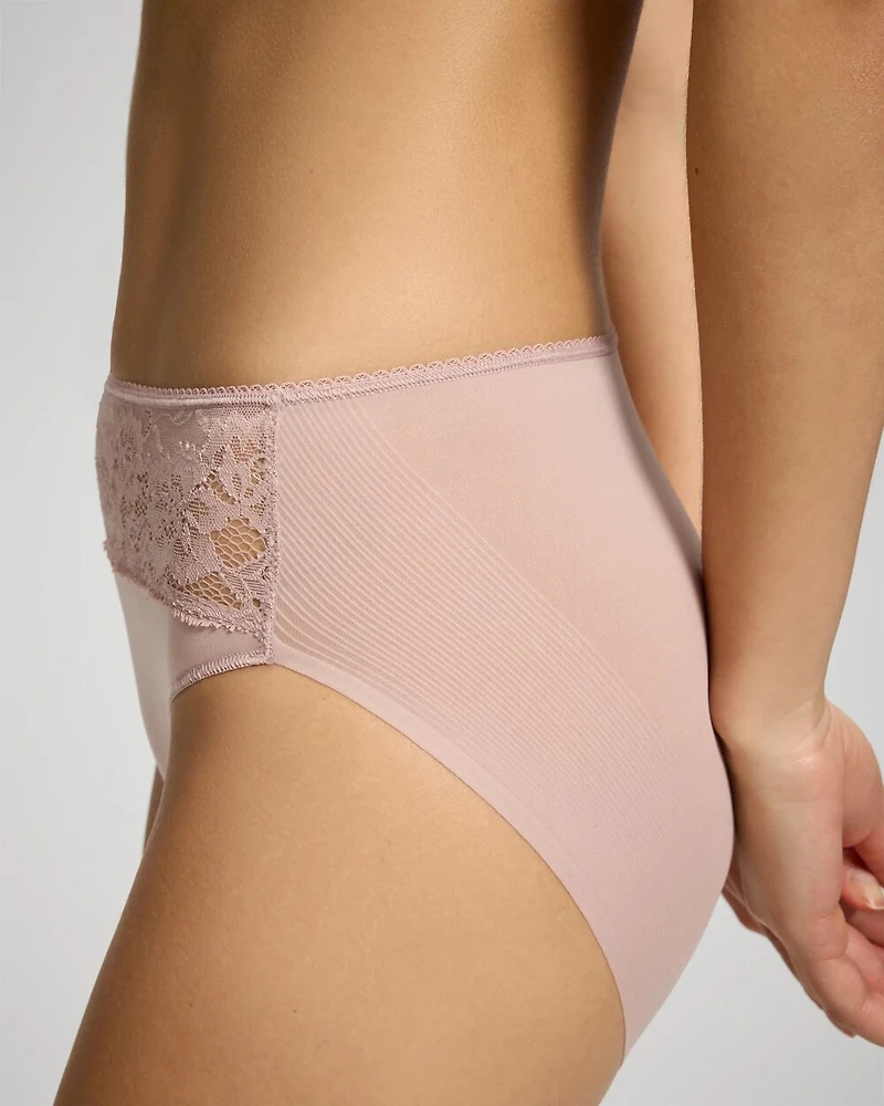 High-Leg Panty with Lace