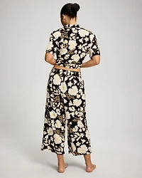 Cropped Pajama Pants