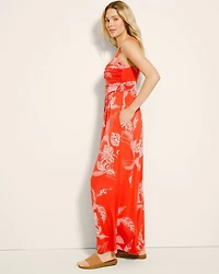Twist Bodice Maxi Bra Dress
