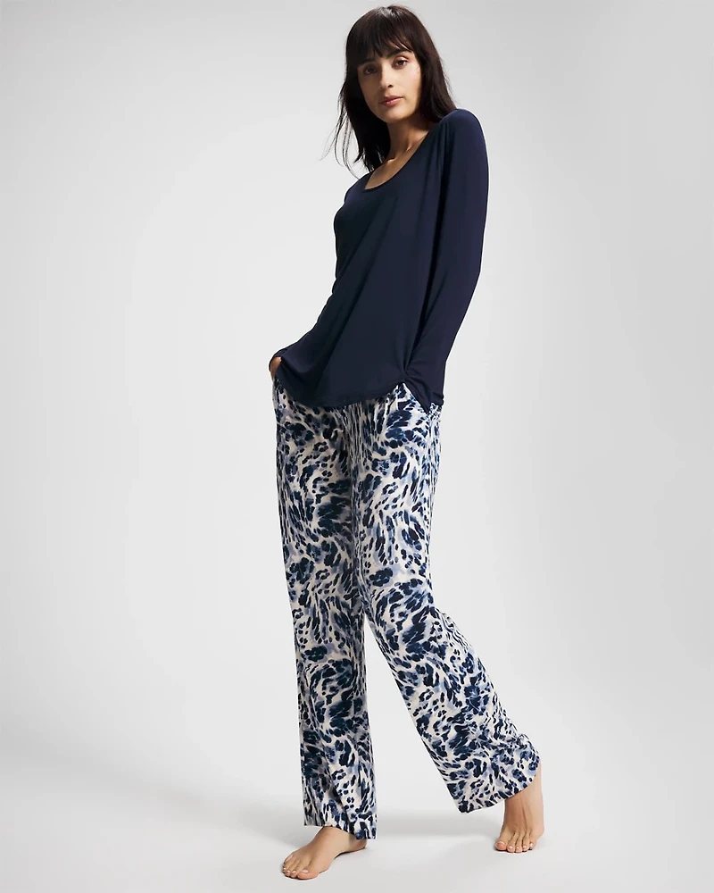 Packaged Long-Sleeve Pant Pajama Set