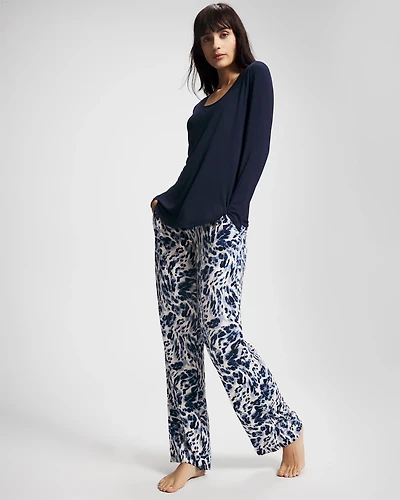 Packaged Long-Sleeve Pant Pajama Set