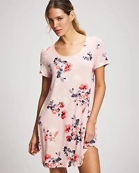 Short Sleeve Scoop Neck Sleepshirt