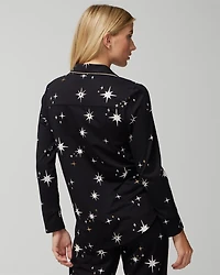 Long-Sleeve Pajama Top