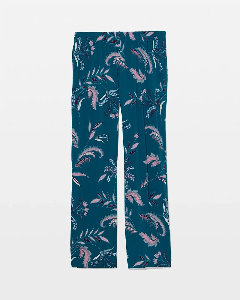 Printed Pajama Pants