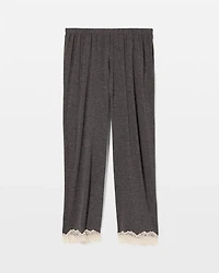 Lace Trim Pajama Pant
