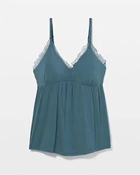 Fine Line Lace Pajama Cami