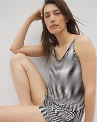 Pom Trim Pajama Cami