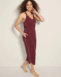 Piped Racerback Pajama Tank