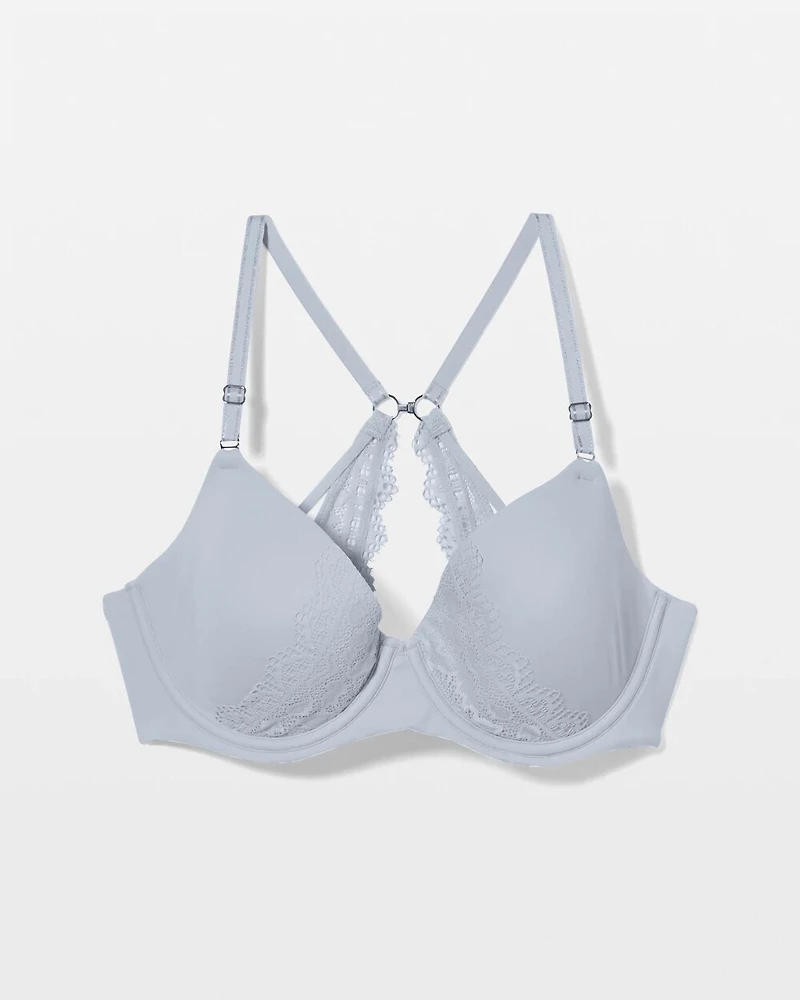 Perfect Coverage Convertible Bra with Lace back