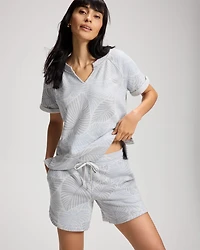 Cotton Terry Relaxed Shorts