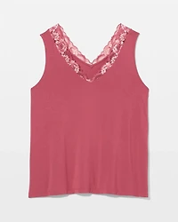 Romantic Lace Pajama Tank Top