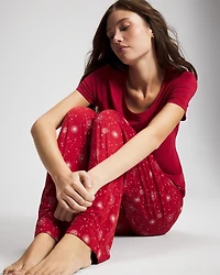 Packaged Short-Sleeve Pant Pajama Set