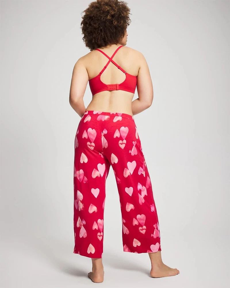 Cropped Pajama Pants