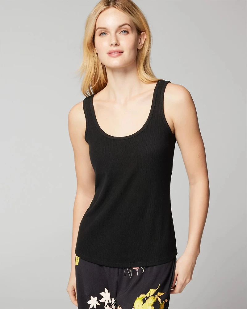 Ribbed Pajama Tank