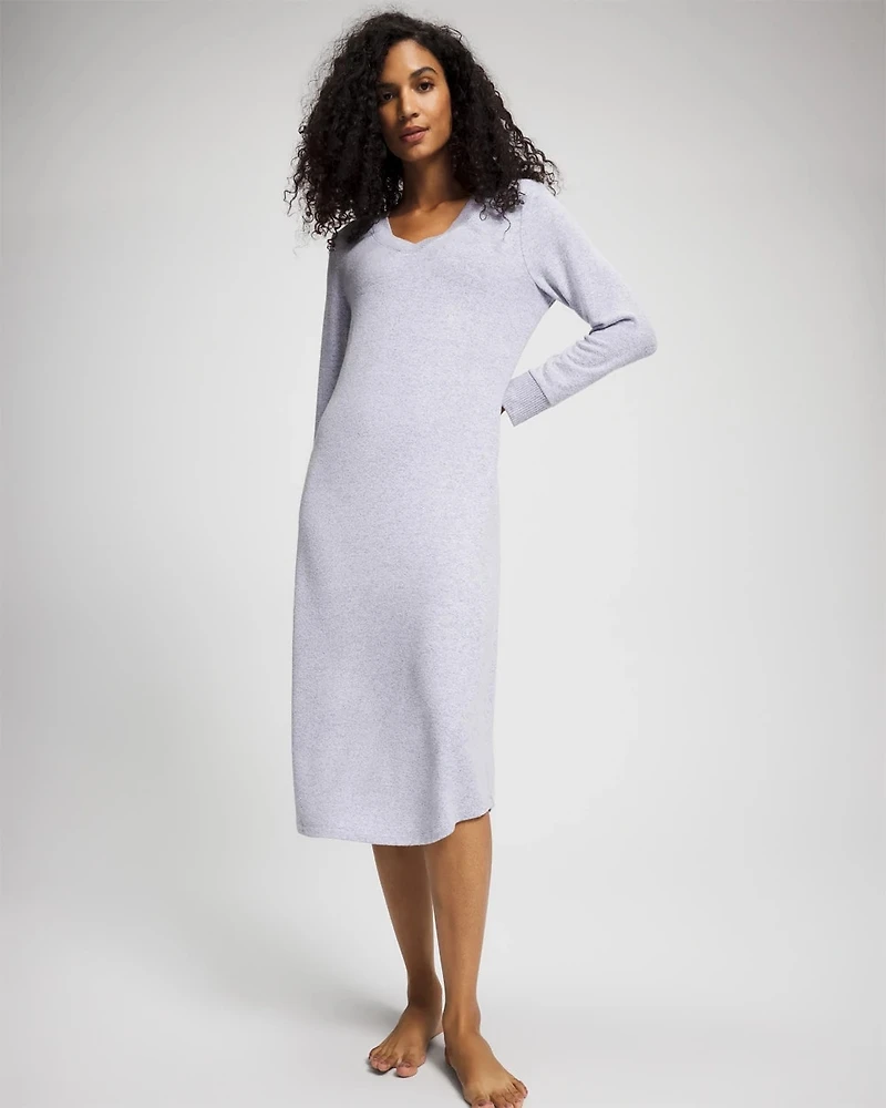 Long Sleeve Midi Sleepshirt