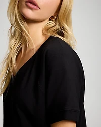 Essential Terry Short Sleeve Raglan Top