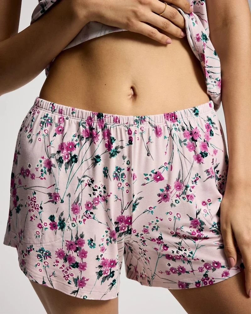 Relaxed Pajama Short