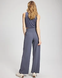 High-Waist Wide-Leg Pants