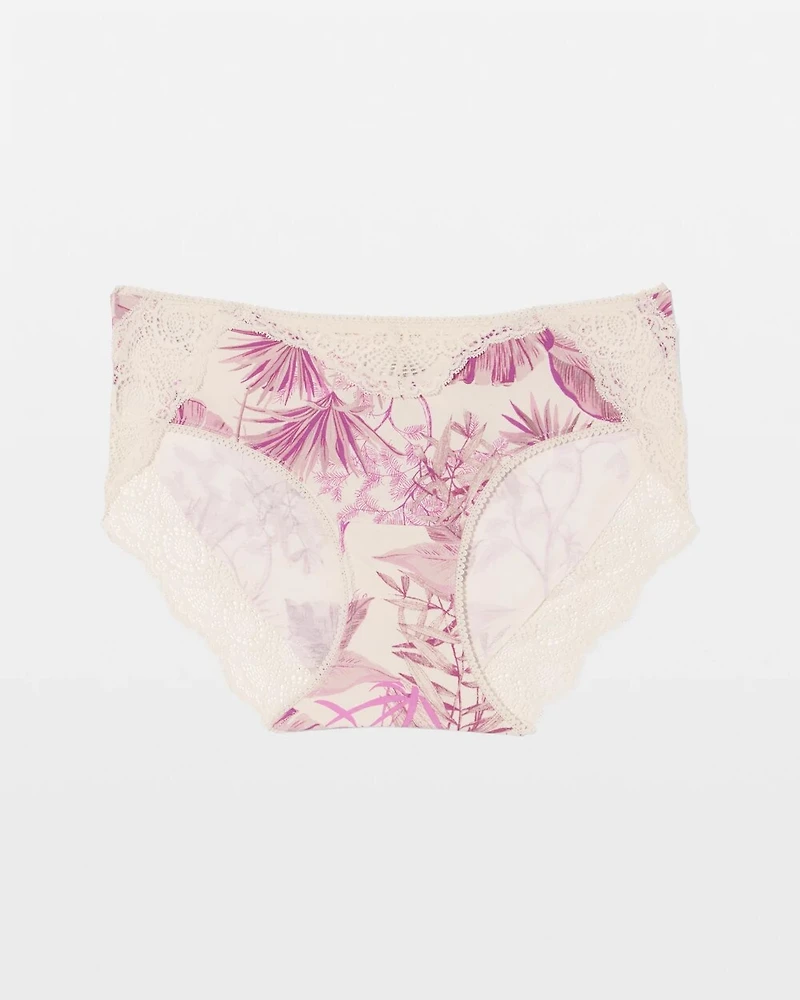 Embraceable Hipster Panty Crochet Lace