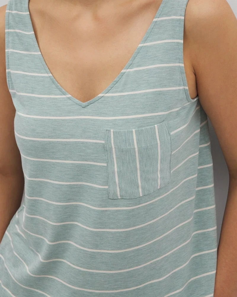 V-Neck Pajama Tank