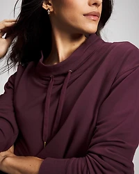 Ultrasoft Fleece Relaxed Funnel Neck Sweatshirt