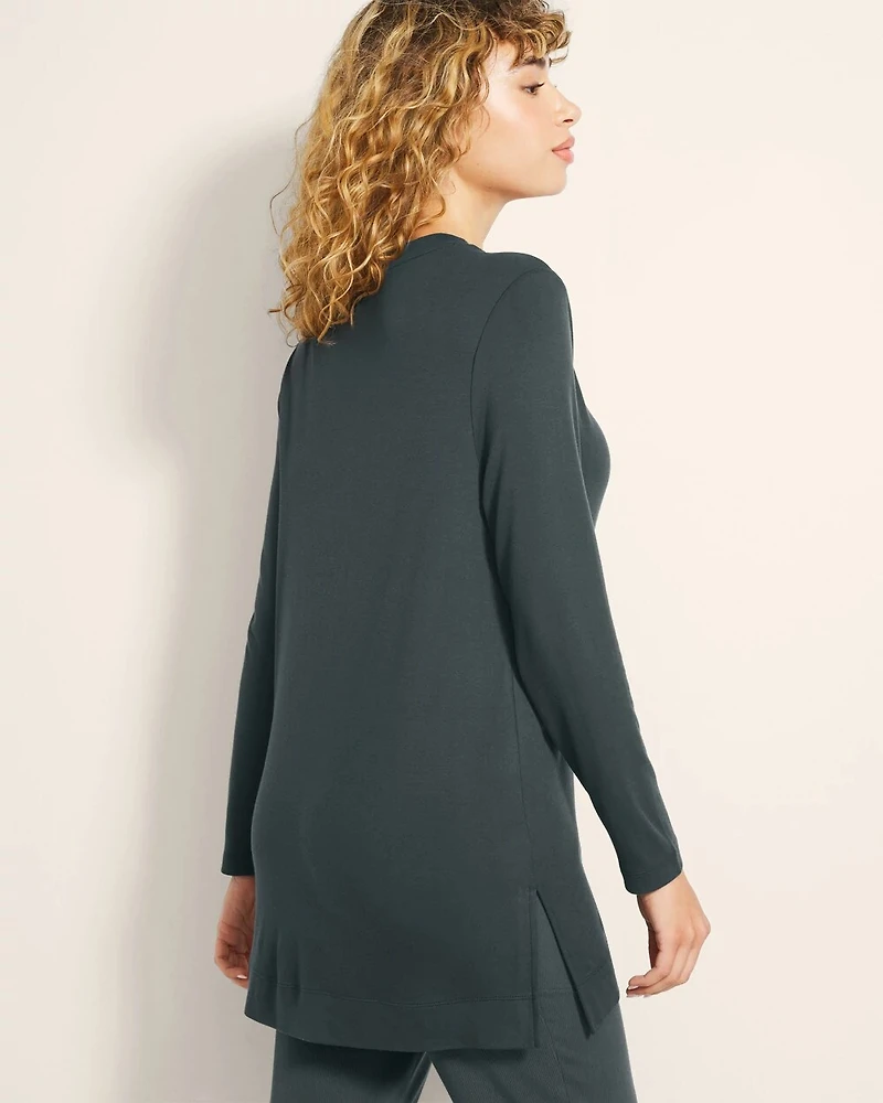Long-Sleeve Pajama Tunic