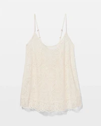 Allover Fresco Lace Pajama Cami