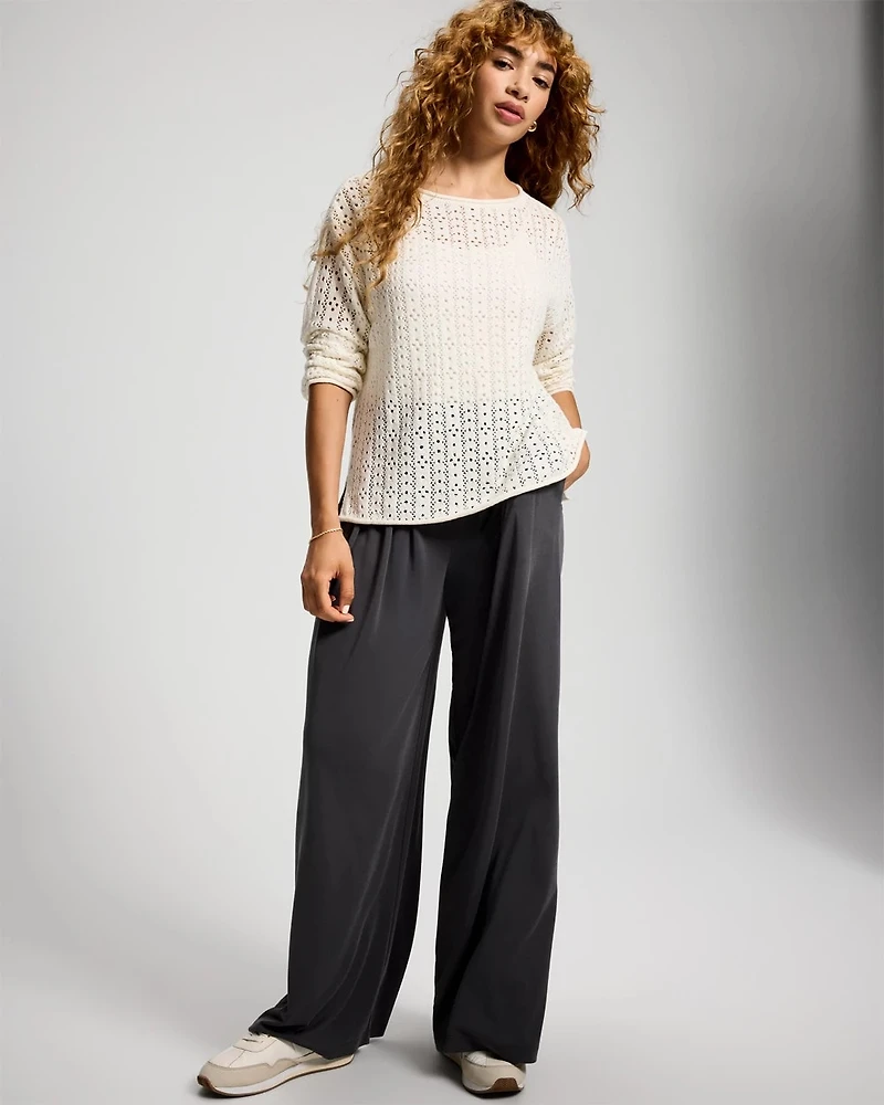 Modern Modal Wide Leg Pants