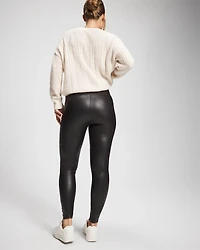 High Waist Faux Leather Legging