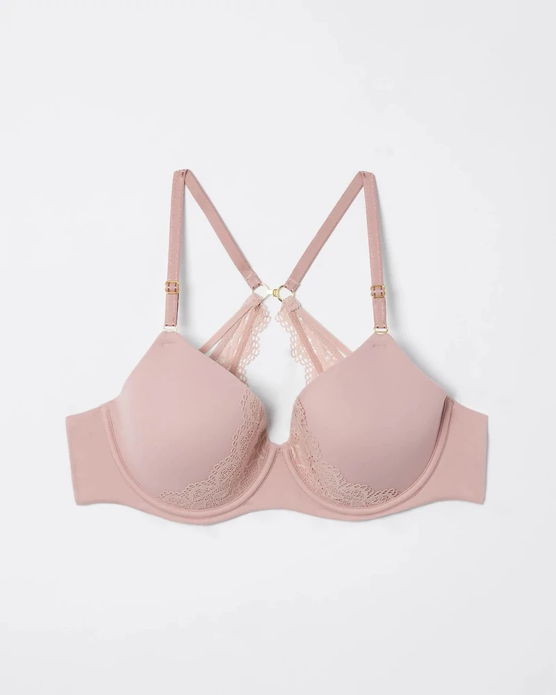 Perfect Coverage Convertible Bra with Lace back