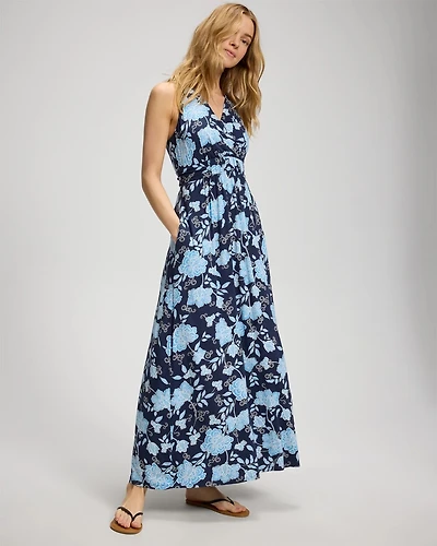 Isla Cross Back Maxi Bra Dress