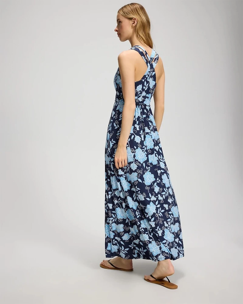 Isla Cross Back Maxi Bra Dress